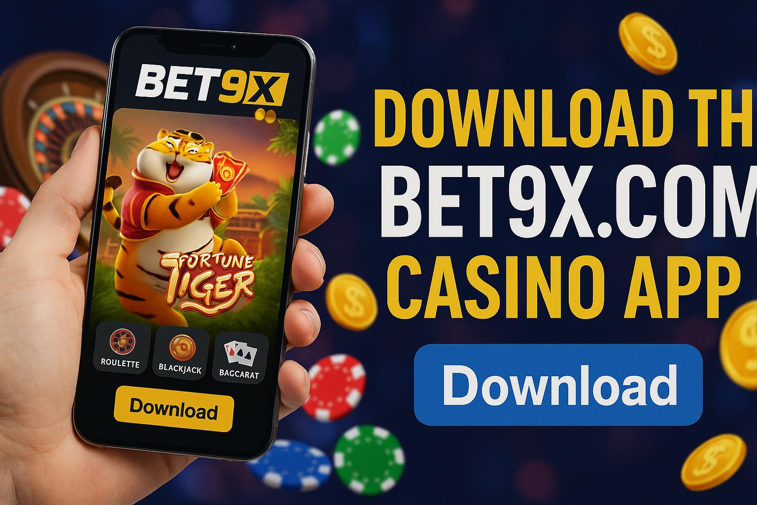 Baixar o BET9X.COM Cassino App
